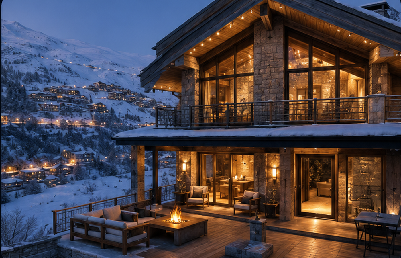 Relish chalet preview for Instagram visitors