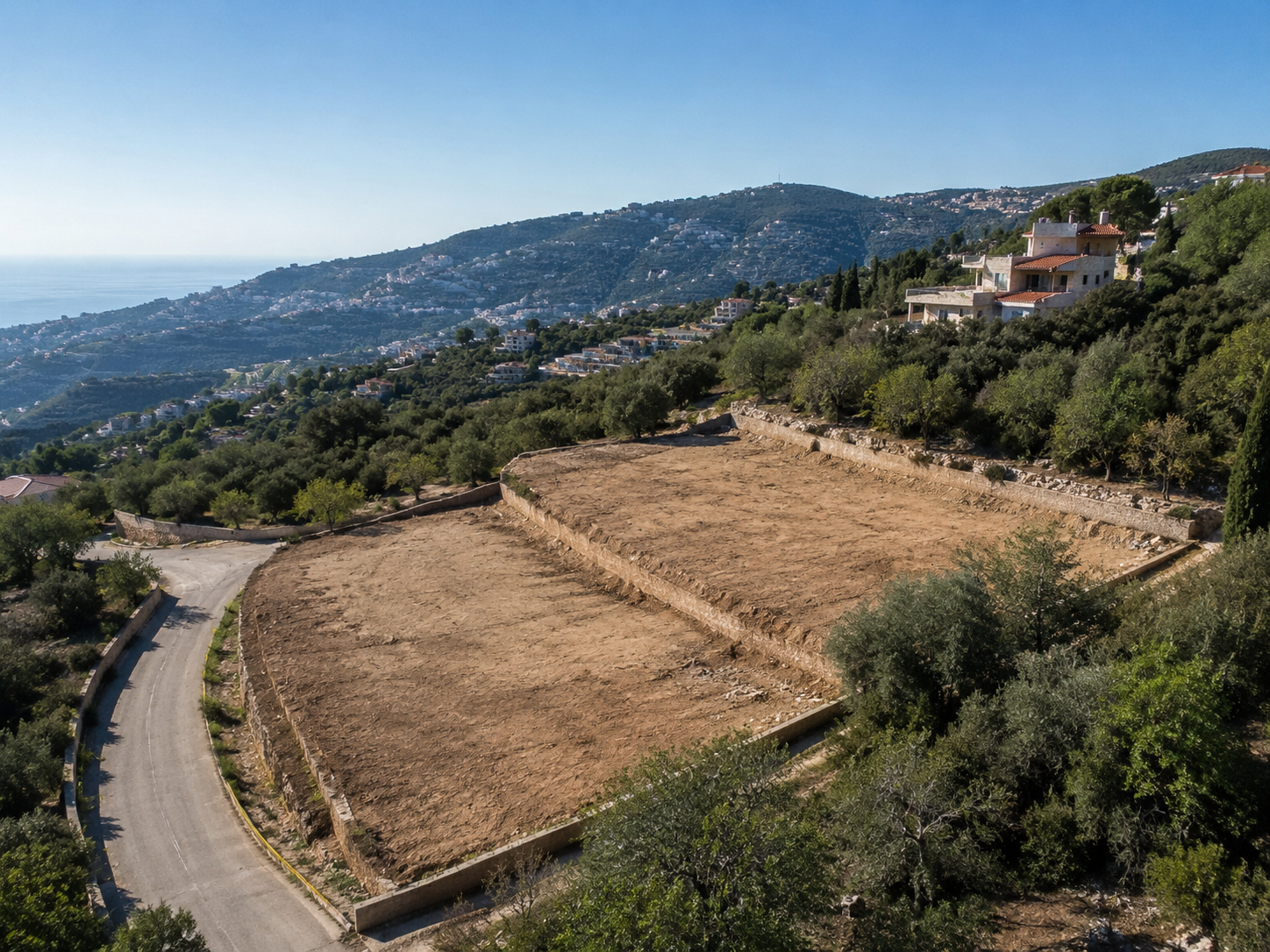 Land for sale in Aley Mount Lebanon with private viewing through Relish Group