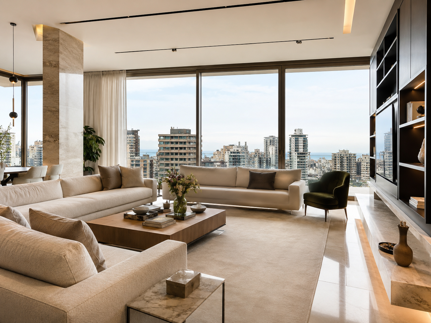 Apartment for sale in Aramoun Mount Lebanon with private Relish Group shortlist
